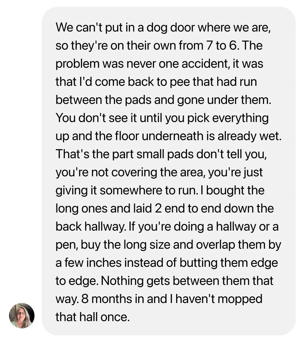 “Enough Coverage for the Whole Area, Not Just the Spot”