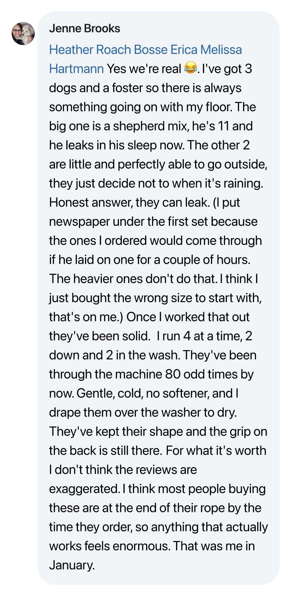 We know the reviews are insane. Our customers get asked all the time if they are real