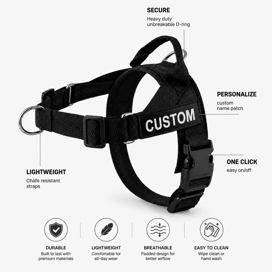 Personalised Dog Harness