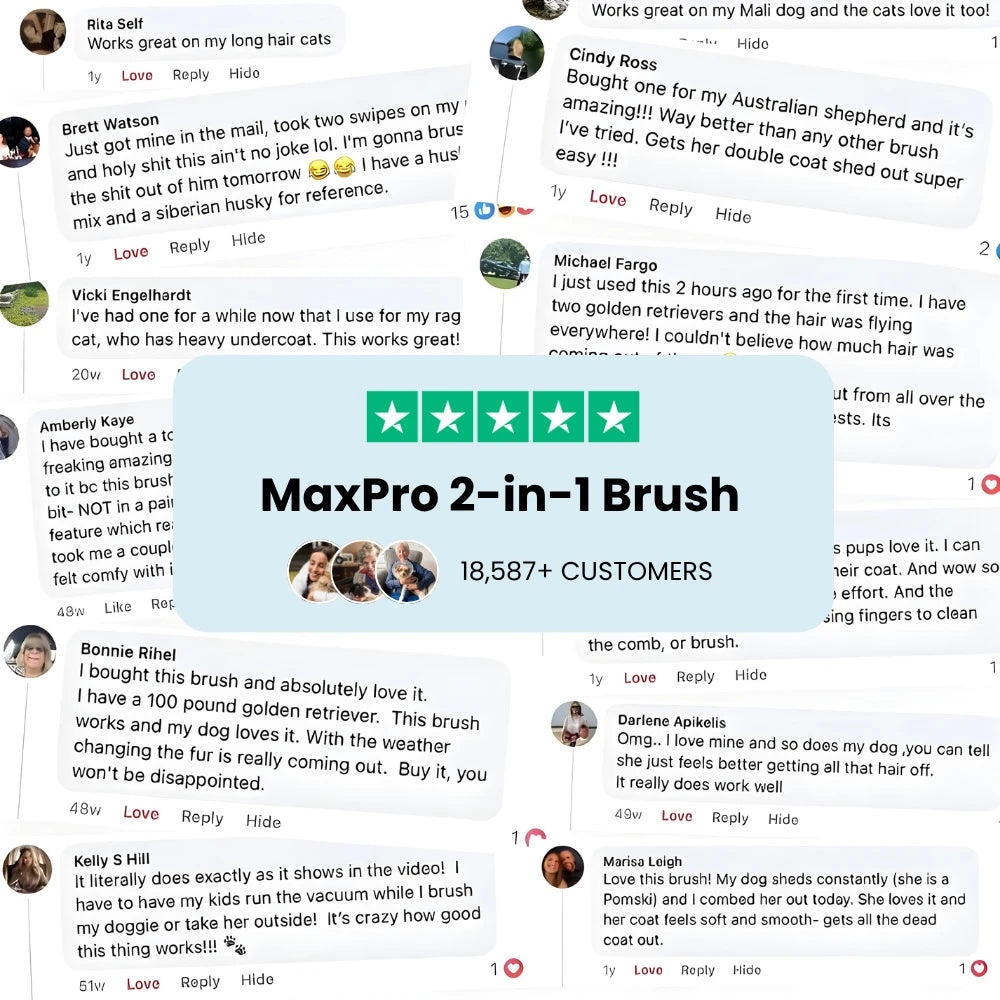 MaxPro 2-in-1 Grooming Tool