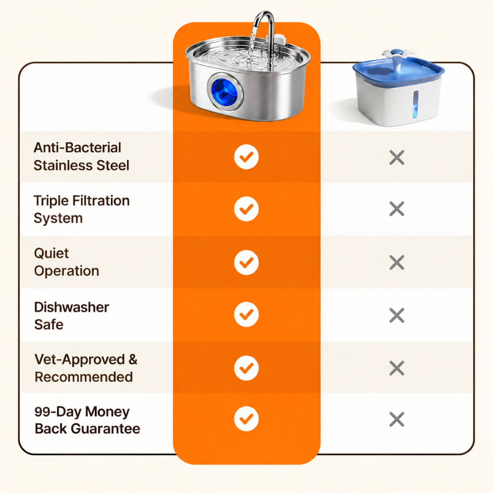 Cat Fountain Comparison